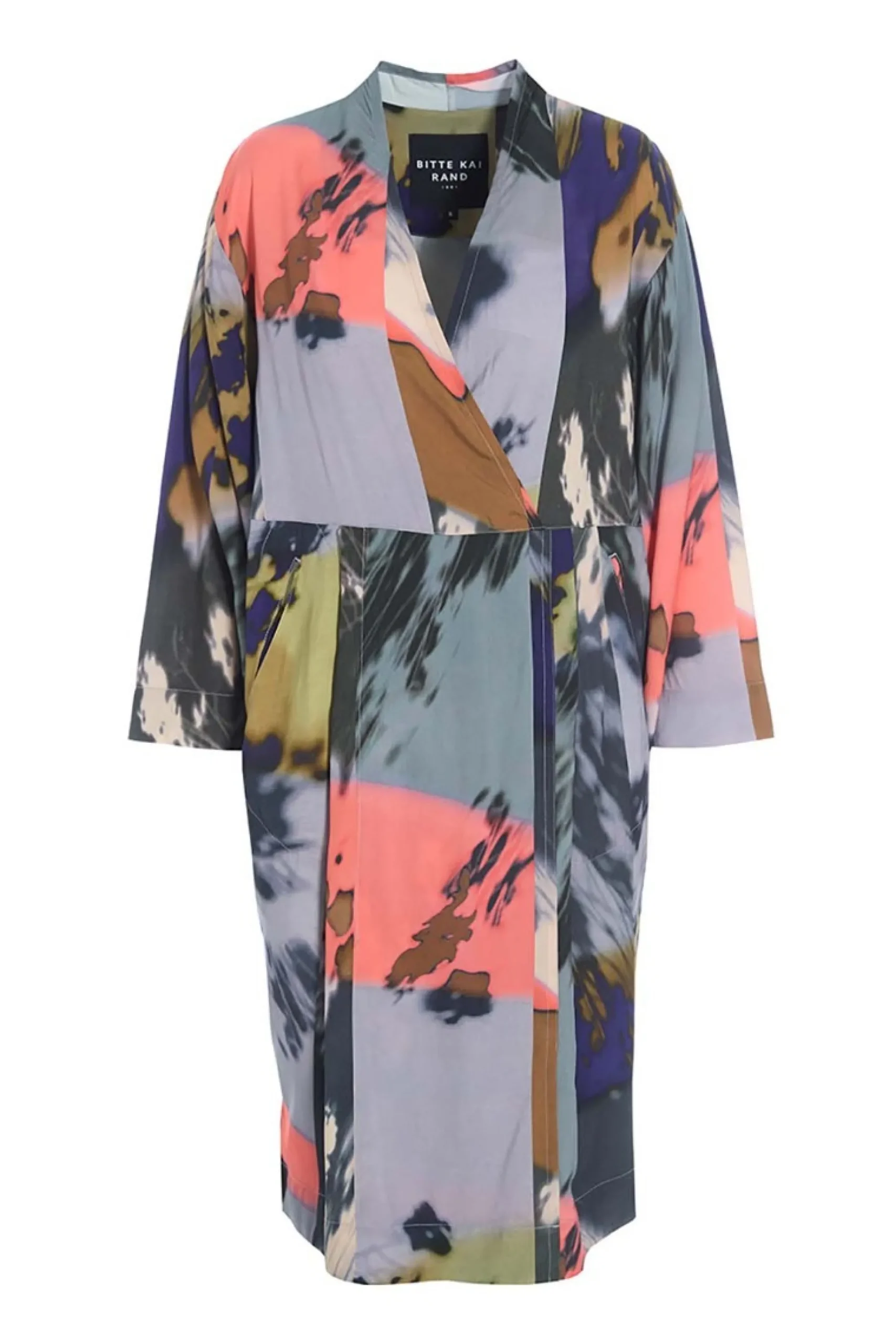 Kjoler<BITTE KAI RAND Haru FSC kimono kjole SHADOWCOLLAGE