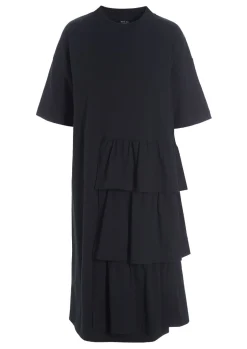 Kjoler<BITTE KAI RAND Izumi sweat kjole BLACK