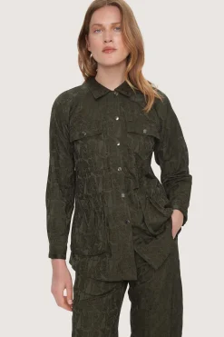 Bukser | Bukser<BITTE KAI RAND Jacquard stretch bukser BLACK