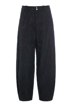 Bukser | Bukser<BITTE KAI RAND Jacquard stretch bukser BLACK