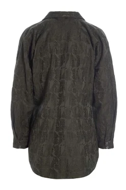 Jakker & Blazere<BITTE KAI RAND Jacquard stretch jakke BLACK