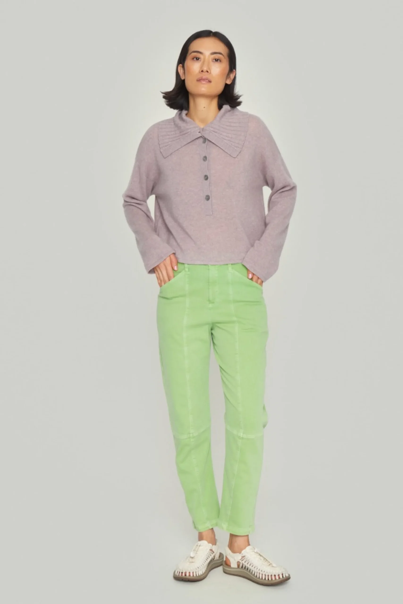 Bukser | Bukser<BITTE KAI RAND Jinzu jeans DARKJEANSBLUE