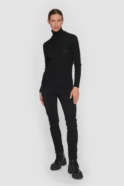 Bukser | Bukser<BITTE KAI RAND Jinzu stretch smalle bukser BLACK