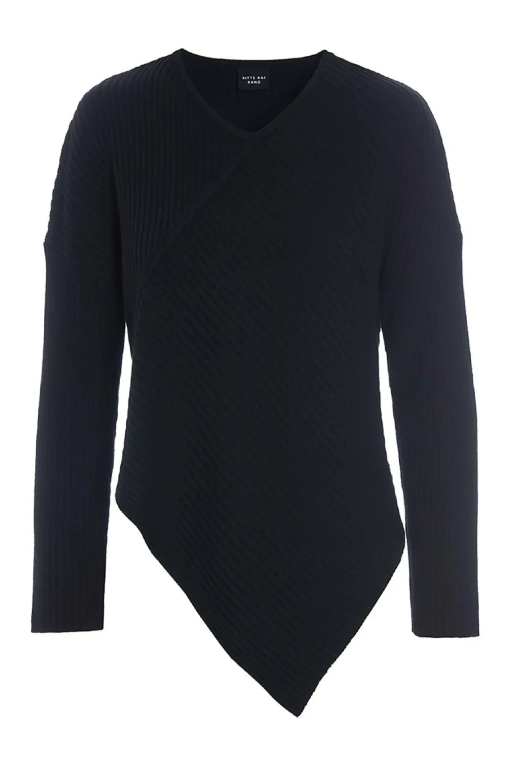 Bluser<BITTE KAI RAND Kanso asymmetrisk bluse BLACK