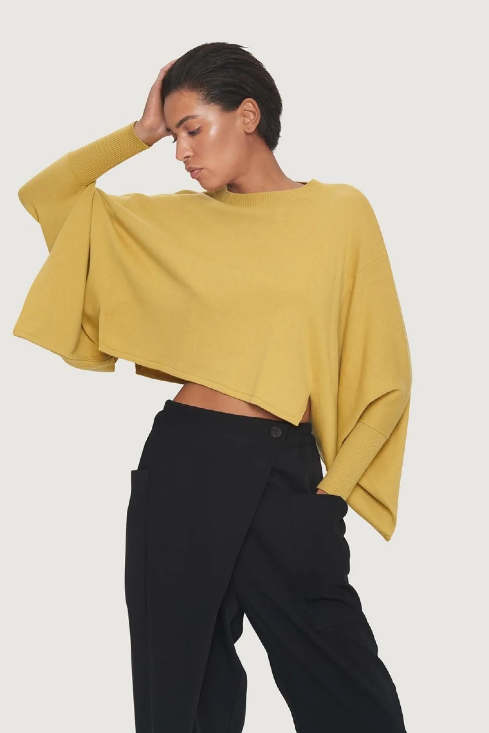 Bluser<BITTE KAI RAND Kanso kimono bluse BLACK