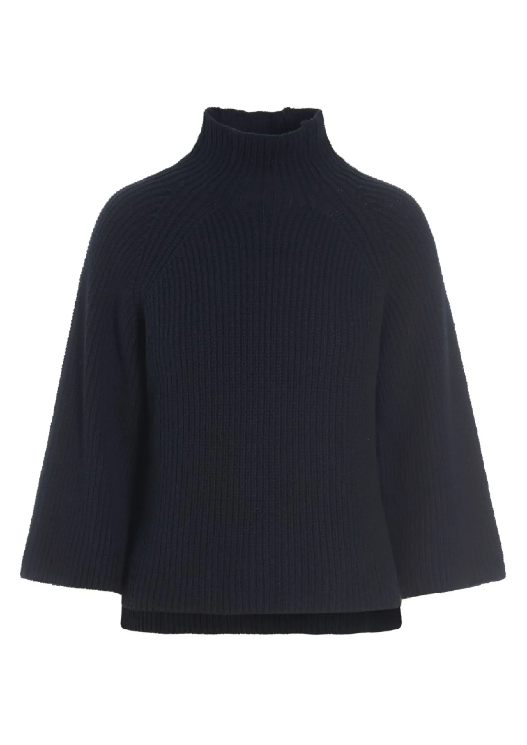 Strik | Strik<BITTE KAI RAND Kareshi højhalset bluse IVORY