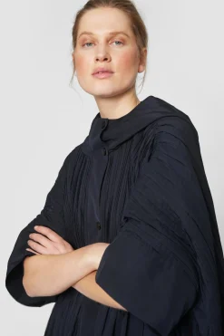 Frakker & Overtøj<BITTE KAI RAND Kirisame plisse jakke IVORY