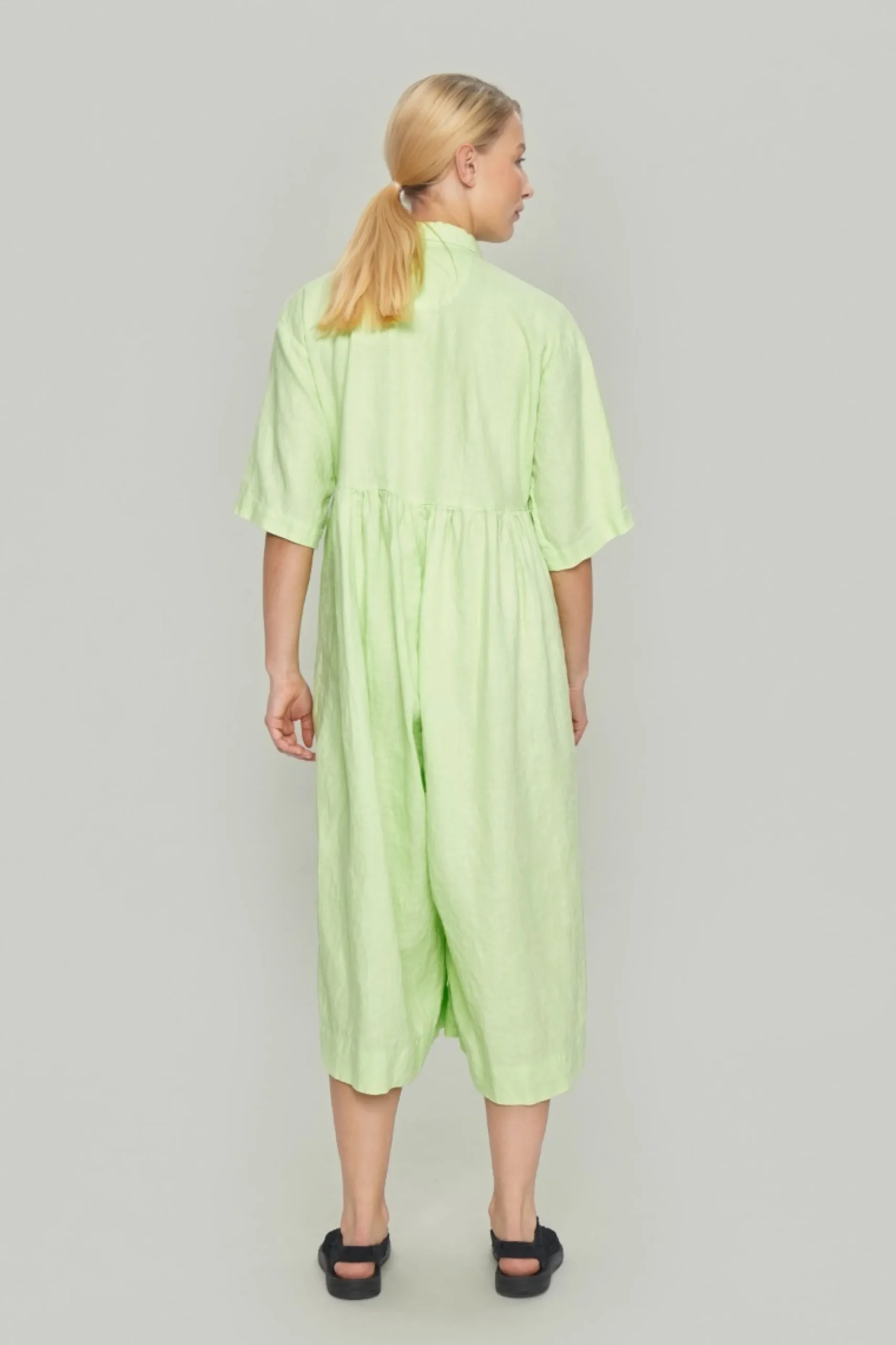 Buksedragter | Bukser<BITTE KAI RAND Lazy linen buksedragt BLACK