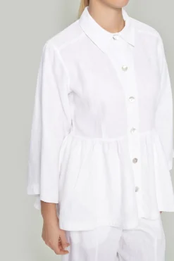 Jakker & Blazere<BITTE KAI RAND Lazy linen jakke BLACK