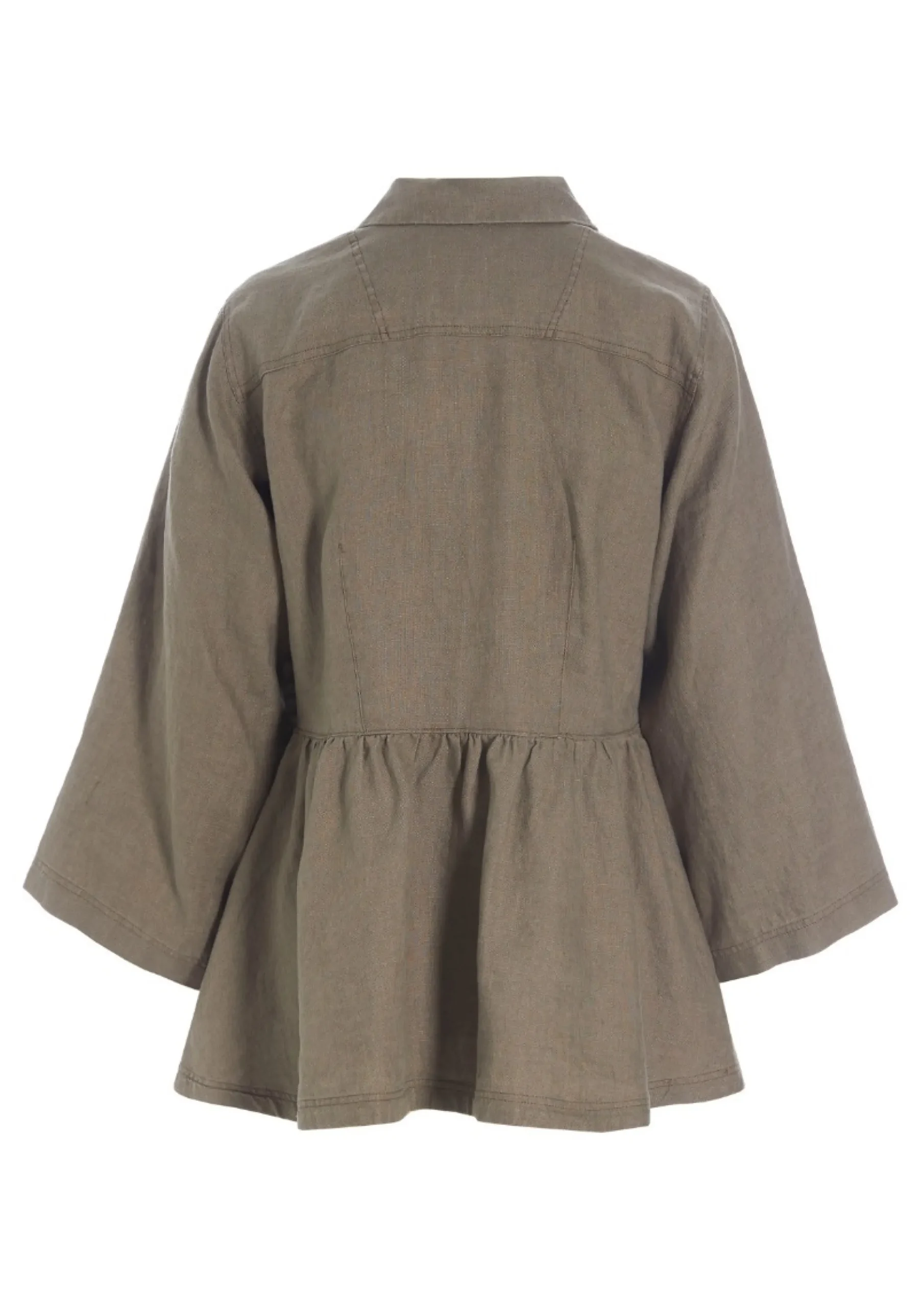 Jakker & Blazere<BITTE KAI RAND Lazy linen jakke BLACK