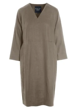 Kjoler<BITTE KAI RAND Lazy linen kjole BLACK