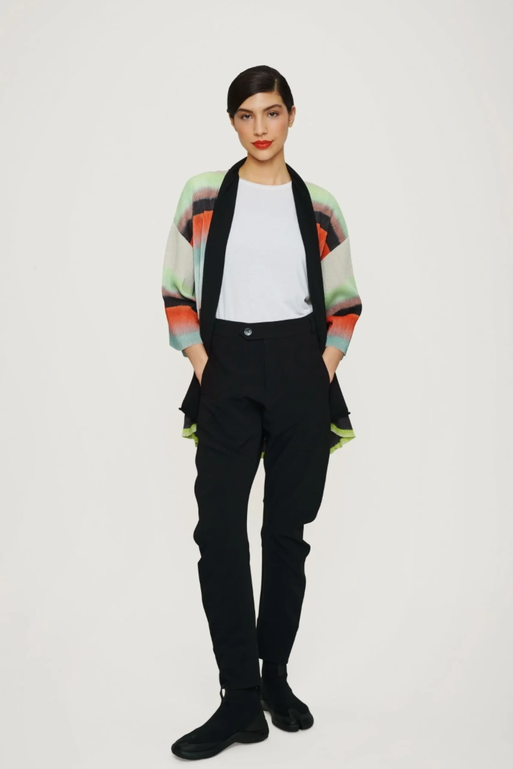 Bukser | Bukser<BITTE KAI RAND Lux stretch hjulbens bukser BLACK