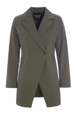 Jakker & Blazere<BITTE KAI RAND Magic stretch blazer jakke BLACK