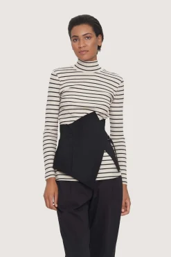 Accessories<BITTE KAI RAND Magic stretch bælte BLACK