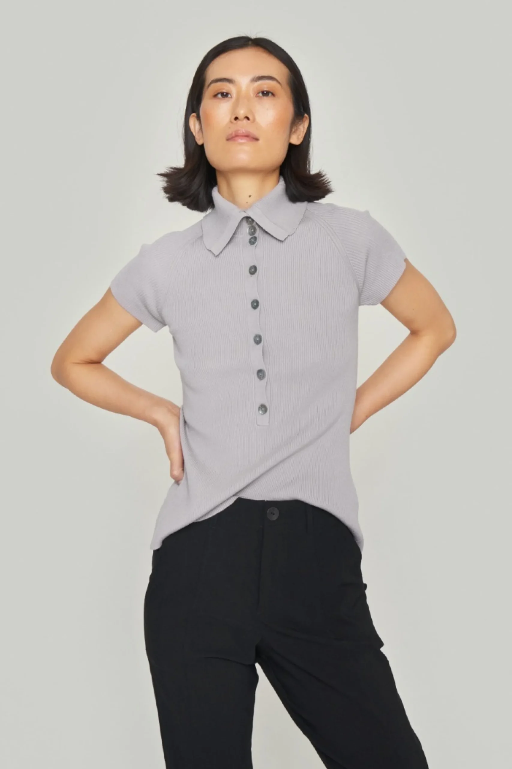 Bukser | Bukser<BITTE KAI RAND Magic stretch bukser BLACK
