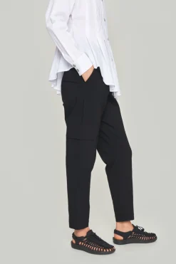 Bukser | Bukser<BITTE KAI RAND Magic stretch bukser med lommer BLACK