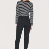 Bukser | Bukser<BITTE KAI RAND Magic stretch bukser med slids BLACK