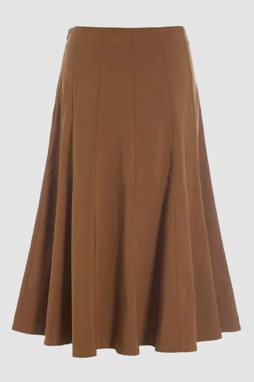 Nederdele<BITTE KAI RAND Magic stretch lang nederdel TOFFEE