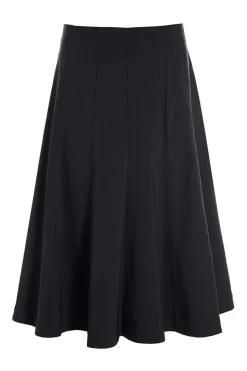 Nederdele<BITTE KAI RAND Magic stretch lang nederdel BLACK
