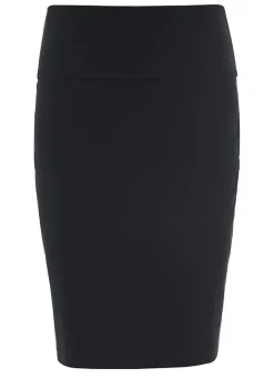Nederdele<BITTE KAI RAND Magic stretch nederdel længde b BLACK