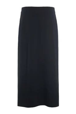 Nederdele<BITTE KAI RAND Nami crepe smal nederdel BLACK