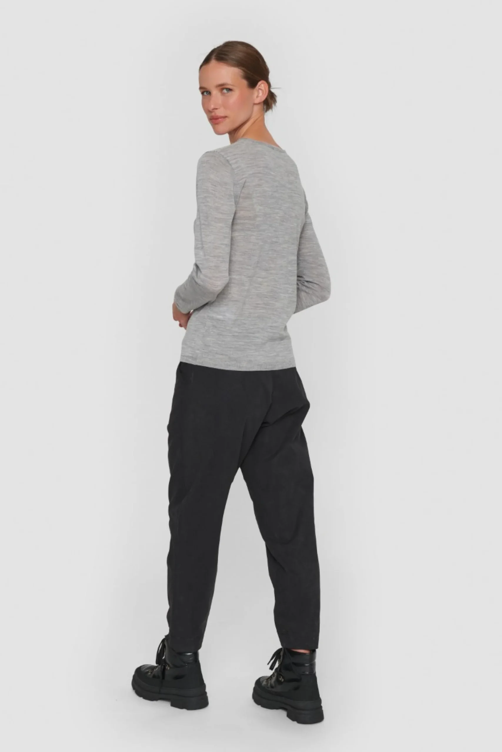 Bluser<BITTE KAI RAND New wool bluse BLACK
