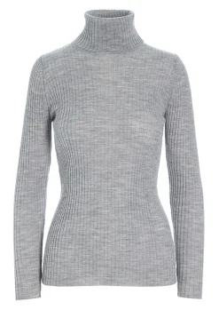 Bluser | Strik<BITTE KAI RAND New wool rullekrave sweater BLACK