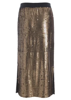 Nederdele<BITTE KAI RAND Oiled sequin nederdel SUNSETSEQUIN