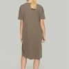 Kjoler<BITTE KAI RAND Osaka organic cotton kjole ASHPINK