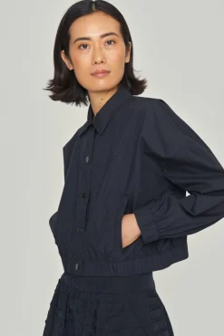 Jakker & Blazere<BITTE KAI RAND Paper Poplin jakke BLACK