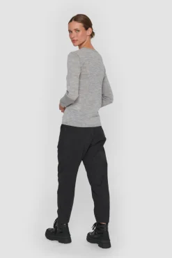 Bukser | Bukser<BITTE KAI RAND Peach stretch smalle bukser STONE