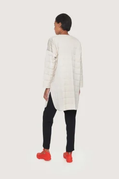 Jakker & Blazere<BITTE KAI RAND Quilt lang jakke BLACK