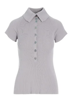 Bluser<BITTE KAI RAND Saku bluse med krave ASHPINK