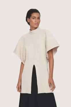 Bluser | Strik<BITTE KAI RAND Saku lang bluse BLACK