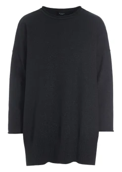 Bluser | Strik<BITTE KAI RAND Saku lang bluse BLACK
