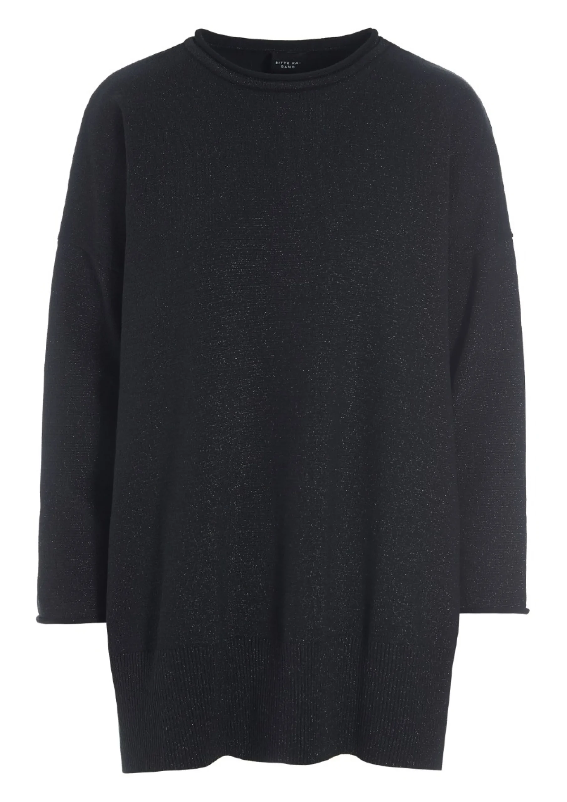 Bluser | Strik<BITTE KAI RAND Saku lang bluse BLACK