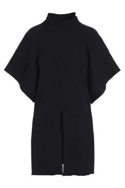 Bluser | Strik<BITTE KAI RAND Saku lang bluse BLACK