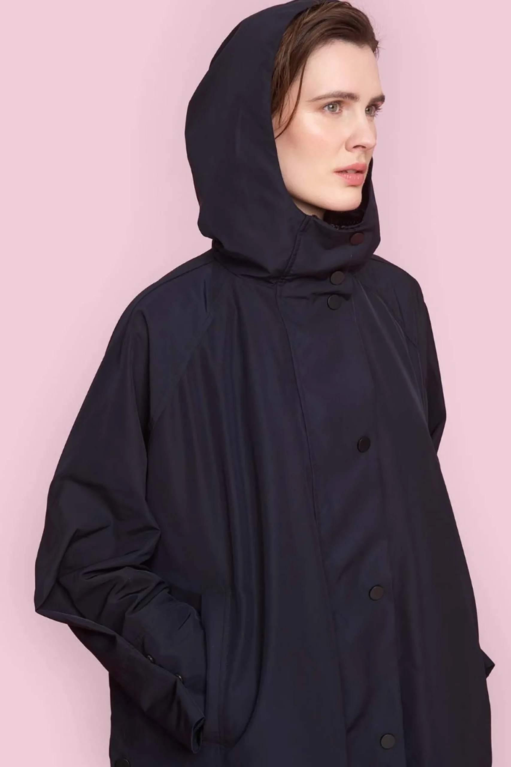 Frakker & Overtøj<BITTE KAI RAND Shell frakke BLACK