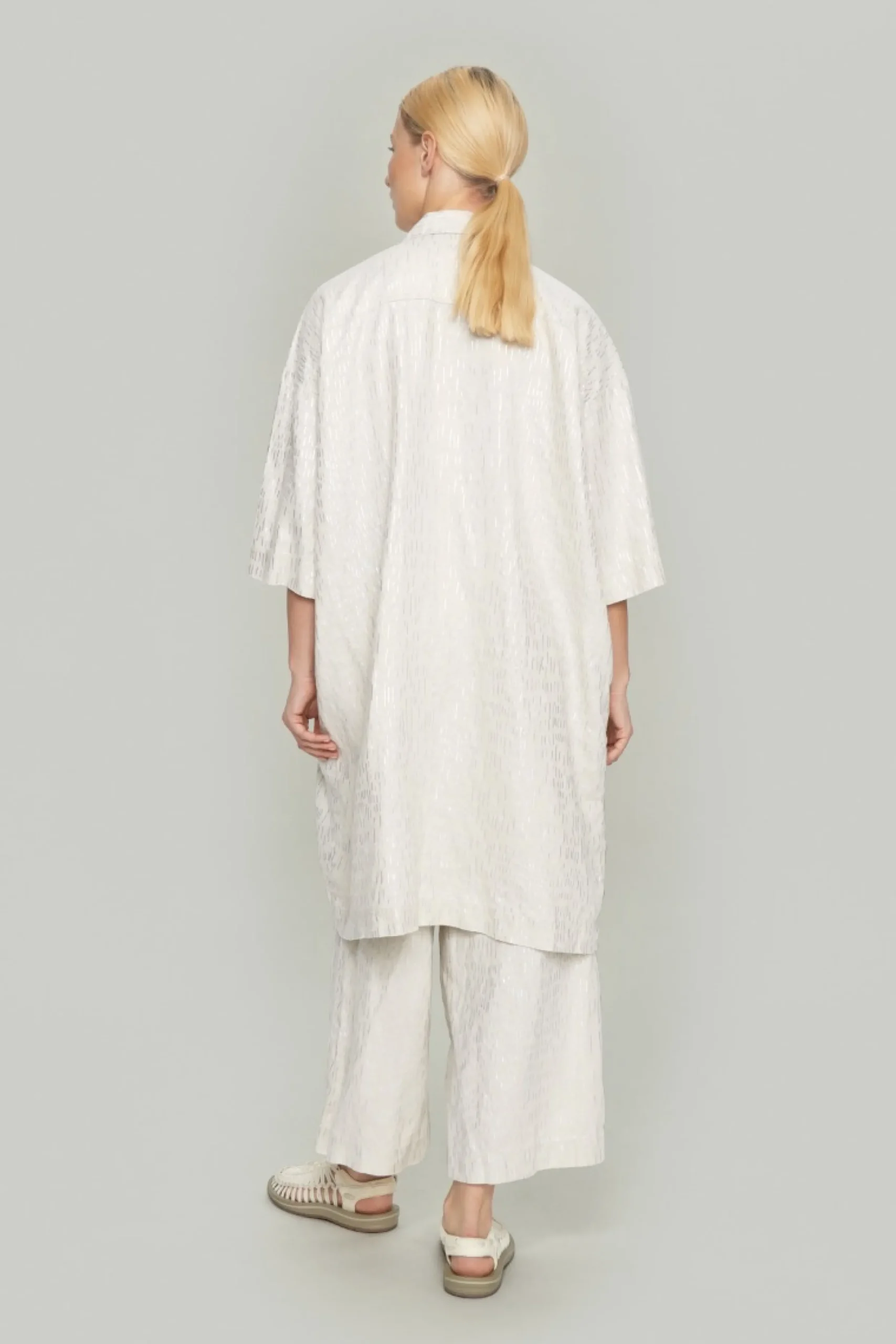 Kjoler<BITTE KAI RAND Silver stick kjole BLACK/SILVER