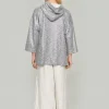 Bluser<BITTE KAI RAND Silver sweat bluse SILVERMELANGE