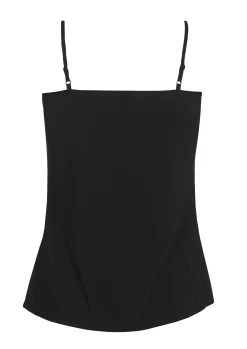 T-shirts & Toppe<BITTE KAI RAND SYMBOL JERSEY SLIP TOP BLACK
