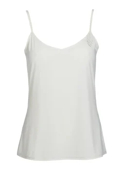 T-shirts & Toppe<BITTE KAI RAND SYMBOL JERSEY SLIP TOP BLACK