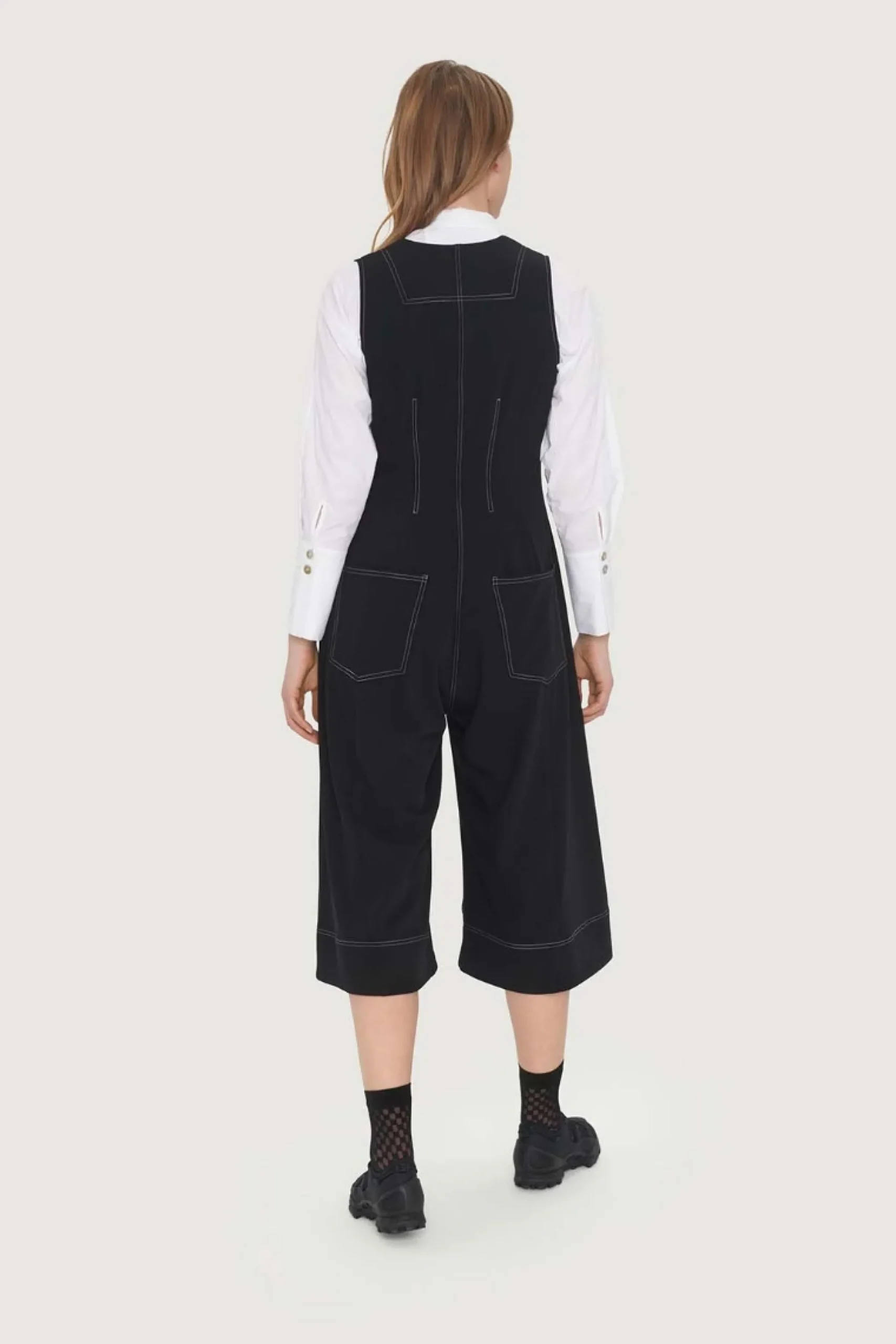 Buksedragter | Bukser<BITTE KAI RAND Tokyo twill buksedragt BLACK