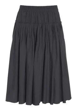 Nederdele<BITTE KAI RAND Vellum voile nederdel BLACK