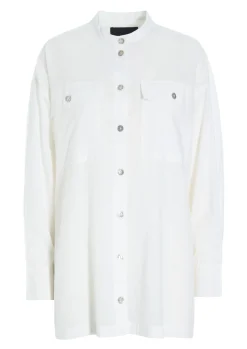 Skjorter<BITTE KAI RAND Vellum voile skjorte BLACK